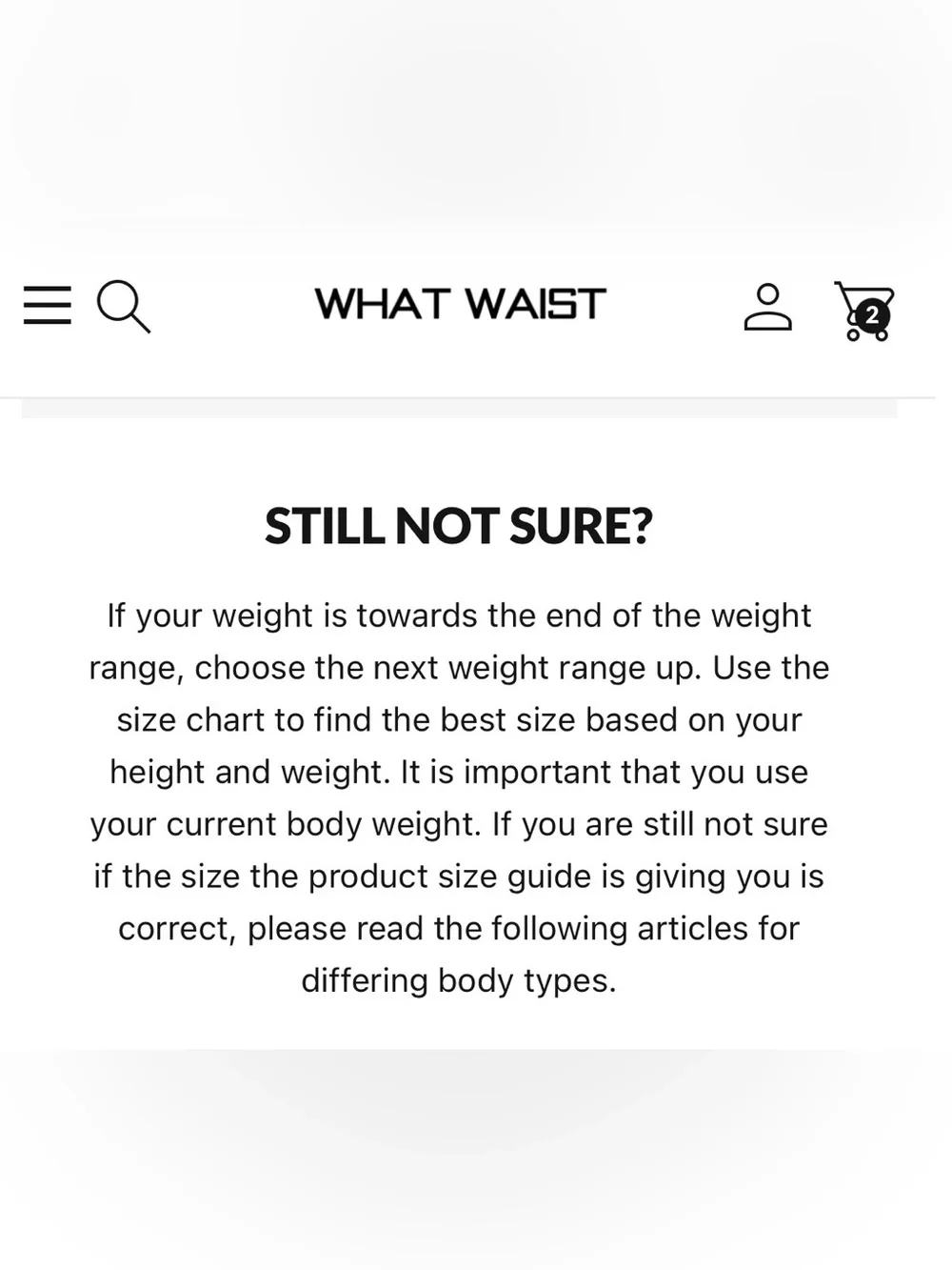 WhatWaist Black Vapor Waist Band - Size S